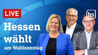 Hessen wählt Die Landtagswahl  LIVE [upl. by Nnylarej923]