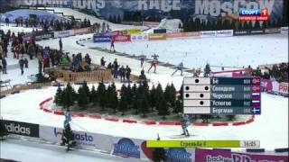 Biathlon  2011 Champions Race Moscow  Mixed Relay  24 [upl. by Yelrebmyk429]