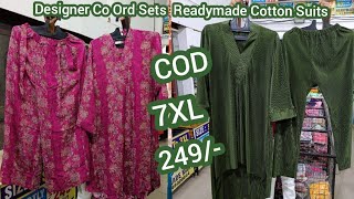 Western Frocks Co Ord Sets  Readymade Daily Wear Branded Lawn Cotton Suits 7XL hyderabadshopping [upl. by Asirak168]