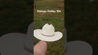 Stetson Hobbs 10x Straw Hat fashion fyp hats [upl. by Odlonyer116]