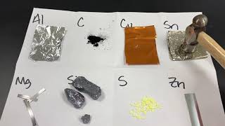 Properties of Elements Lab  Malleable or Brittle [upl. by Brittnee]