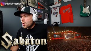 SABATON  Uprising REACTION  OFFICIAL LIVE [upl. by Milinda]