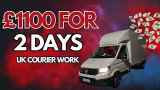 £1100 OVER 2 DAYS  UK Courier [upl. by Lairret]