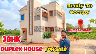 3BHK Duplex Villa for Sale in Kumbakonam  House Sale in Kumbakonam  Kumbakonam Real estate [upl. by Fitzger]