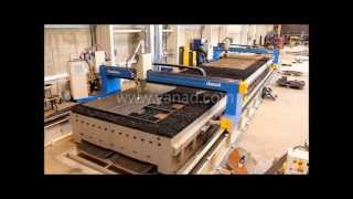 Double portal cnc machine with plasma and oxyfuel technology [upl. by Leonardo]