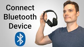 How to Connect Bluetooth Headphones to PC [upl. by Olfe836]