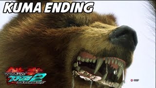 Tekken Tag Tournament 2  Kuma Arcade Ending Movie [upl. by Anairol]