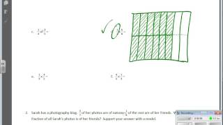 March 11 Module 4 Lesson 14 Multiplying Unit Fractions by Non Unit Fractions [upl. by Trautman283]