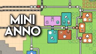 EIN MINIMALISTISCHES ANNO 🌾 Mini Settlers Demo [upl. by Iddo]