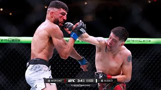 Brandon Moreno vs Amir Albazi Full Fight Recap Highlights  UFC Edmonton [upl. by Anitsua62]