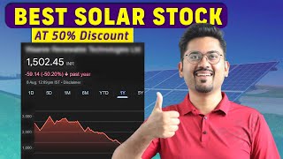 🚀 Best Solar Stock at 50 Discount  Best Stocks to Buy for Long Term 2025 [upl. by Phillipe]