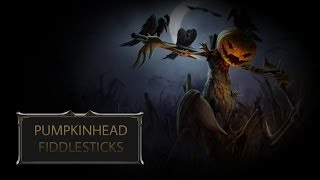 Pumpkinhead Fiddlesticks Skin Spotlight [upl. by Jordans]