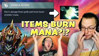 ITEMS BURN MANA MJOLNIR CARRY NYX [upl. by Bridwell494]