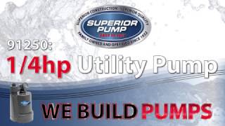 Superior Pump 91250 utility pump [upl. by Noslen]