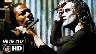 The Crow Kills Tin Tin Scene  THE CROW 1994 Brandon Lee Movie CLIP HD [upl. by Caylor]