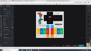 ROBLOX How to make a shirt professionally for free [upl. by Reiners665]