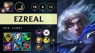 Ezreal ADC vs KaiSa Rampage  KR Master Patch 1416 [upl. by Firooc]