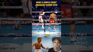 How a Simple Feint Brought Down Tete boxing shorts casimero [upl. by Abbottson]