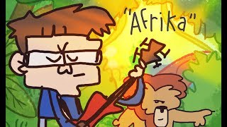 Ruurd van Ben van Ben en Ruurd FAN ANIMATIE  Afrika COVER TOTO [upl. by Hnim]