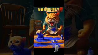 bhoot wala cartoon 🙀 cute shorts cat viralvideo 🙀 [upl. by Seiuqram958]