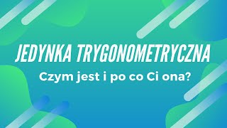 Jedynka Trygonometryczna  Czym jest i po co Ci ona [upl. by Sauls]