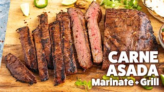 Carne Asada Quick and Easy My Preferred Marinade [upl. by Lewanna844]