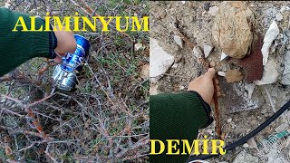 DAĞDA ALÜMİNYUM KUTU VE DEMİR TOPLADIM  HURDACI VLOG [upl. by Uon]