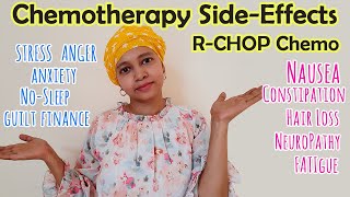 How I managed Chemotherapy side effects  RCHOP chemo sideeffects  कीमोथेरेपी के साईड इफेक्ट्स [upl. by Dorrahs]