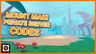 Shindo Life  Mount Maki Private Server Codes List [upl. by Morita795]