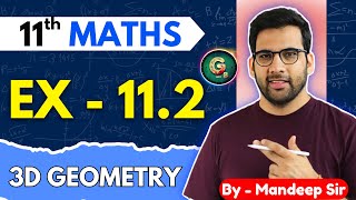 Class  11 Ex  112 Q1 Q2 Q3 Q4 Q5 Three Dimensional Geometry Maths  CBSE NCERT GREENBoard [upl. by Asyla683]