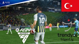 FC 24  Fenerbahçe vs Adana Demirspor  Trendyol Süper Lig [upl. by Enajyram]