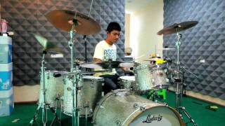 ลัก  The Mousses Drum Cover by Prach Orange [upl. by Aknayirp]