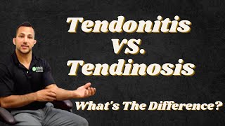 Tendonitis or Tendinosis Which One Do You Have [upl. by Rus]