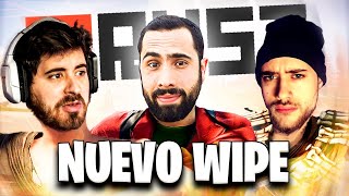 TRES LOCOS y una PETROLERA  RUST  Gameplay español [upl. by Giguere]