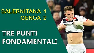 SALERNITANAGENOA 12  Tre punti fondamentali per il Grifone  Catenaccio e Contropiede [upl. by Gunning280]