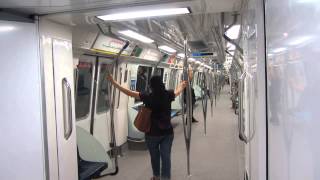 SMRT C151 031032 journey from Raffles Place → Marina Bay » Marina Bay [upl. by Berty258]