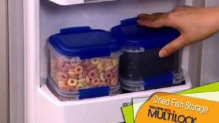 LockampLocks Airtight Food Containers MULTILOCK  The Perfect Ecofriendly Storage Solution [upl. by Euqinad]