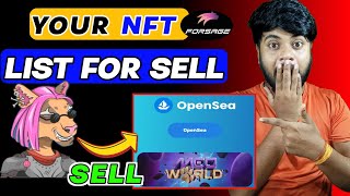 NFT SELL On OPENSEA  NFT LISTED On Opensea  Opensea  nft [upl. by Clifton]