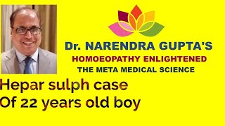 Hepar sulph case of 20 years old boy [upl. by Surazal]