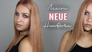 Ich FÄRBE meine HAARE RoseBlond 😍  LilixyMee [upl. by Nomsed]