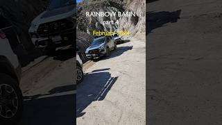 Rainbow Basin Part 4  Hitching a Ride rav4 subaru nissan ford jeep overlanding [upl. by Akimas]