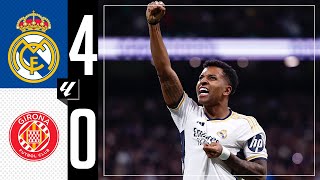 Real Madrid 40 Girona  HIGHLIGHTS  LaLiga 202324 [upl. by Attener715]