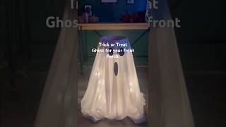 Trick or Treat Ghost for your front porch diycrafts trending cuteghost halloweenhomedecor [upl. by Valle]