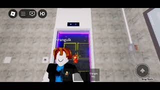 roblox luxiar elevator at luxiar elevator in the office with vrangulk Party elevator and normal [upl. by Adnerad]