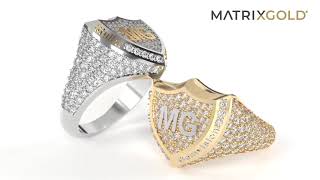 MatrixGold V3 New Signet Ring Builder [upl. by Rhys]