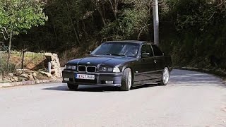 BMW E36 318is street drift [upl. by Gunzburg]