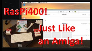 The Raspberry Pi 400 Unbox and Easy Way to Make it an Amiga [upl. by Oech]