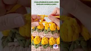 crochet bolsostejidos bolsos amigurumi trapillo manualidades [upl. by Sitoiganap]