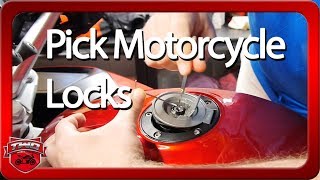 How To Pick A Motorcycle Lock [upl. by Enyawud]