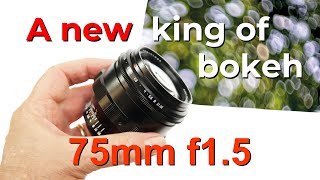 TTArtisan 75mm f15 A new king of bokeh reviewed and compared with a Helios 40 [upl. by Cris917]